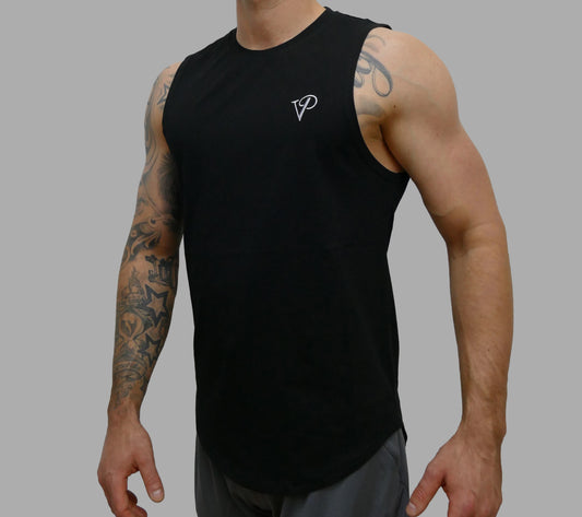 Performance Tanktop - Katoen (Black)