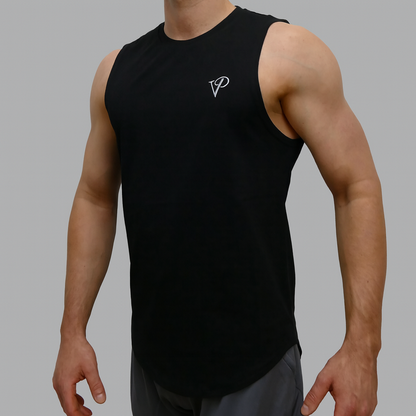 Performance Tanktop - Katoen (Black)
