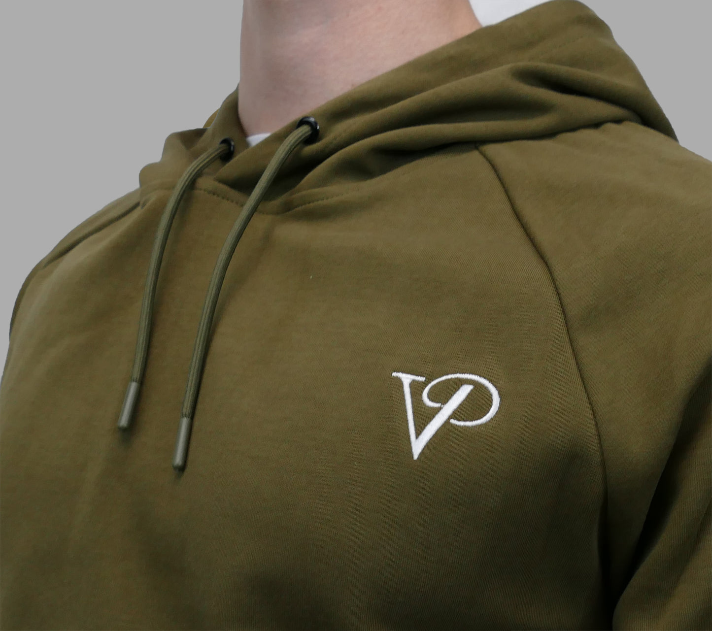 VPS Power Hoodie - Katoen (Army green)