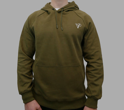 VPS Power Hoodie - Katoen (Army green)