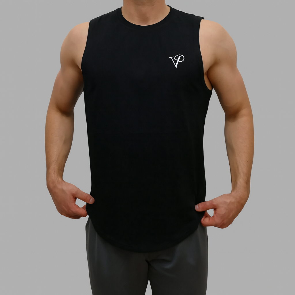 Performance Tanktop - Katoen (Black)