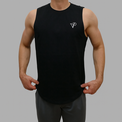 Performance Tanktop - Katoen (Black)
