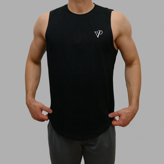 Performance Tanktop - Katoen (Black)