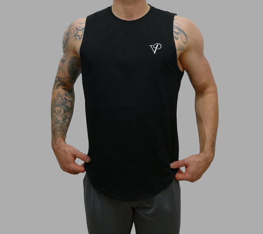 Performance Tanktop - Katoen (Black)