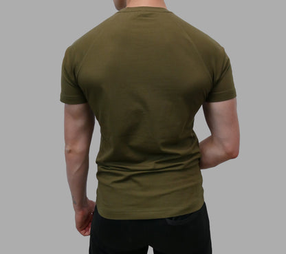 Performance T-Shirt - Katoen (Army green)