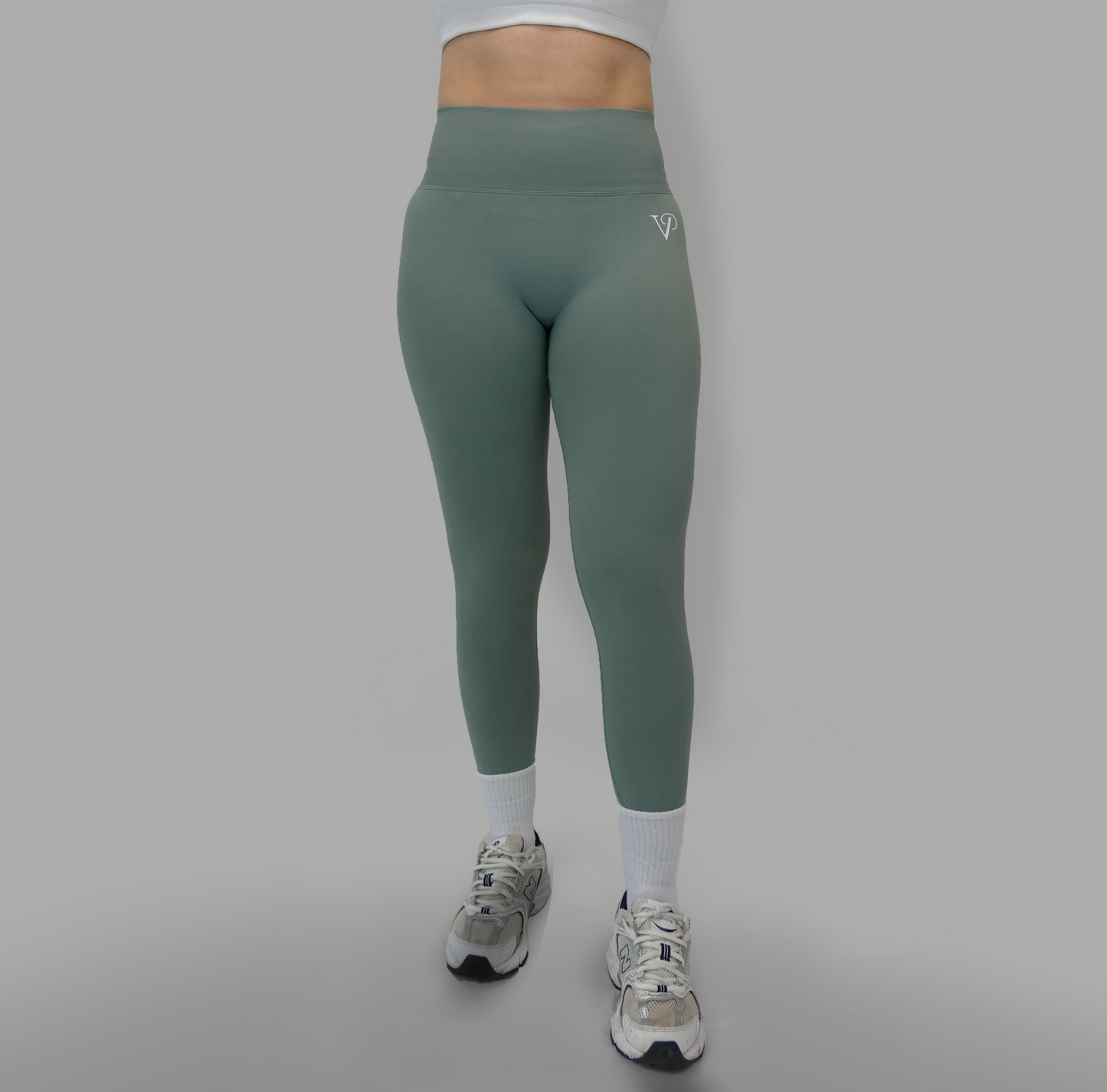 Scrunch Seamless Legging (Sage green)
