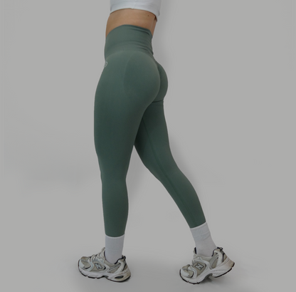Scrunch Seamless Legging (Sage green)